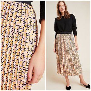 Anthropologie Eva Franco Pleated Skirt - NWOT